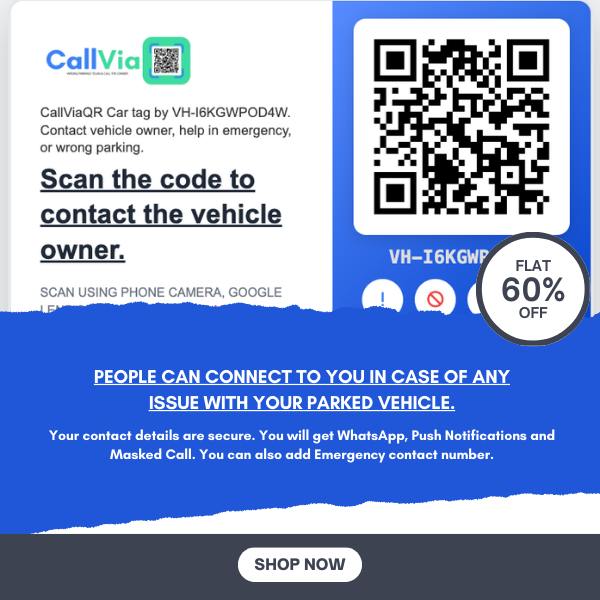 How the CallViaQR Tag Helps Drivers Start Using CallViaQR in Minutes